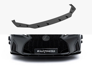 Maxton Design Street PRO Front Splitter Lexus IS 500 Mk3 Facelift 2 (XE30) - Wayside Performance 