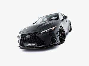 Maxton Design Street PRO Front Splitter Lexus IS 500 Mk3 Facelift 2 (XE30) - Wayside Performance 