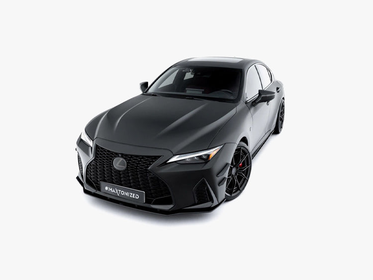 Maxton Design Street PRO Front Splitter Lexus IS 500 Mk3 Facelift 2 (XE30) - Wayside Performance 