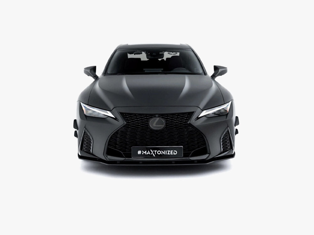 Maxton Design Street PRO Front Splitter Lexus IS 500 Mk3 Facelift 2 (XE30) - Wayside Performance 