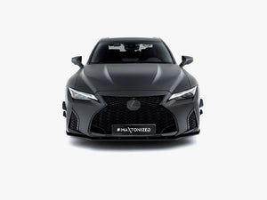 Maxton Design Street PRO Front Splitter Lexus IS 500 Mk3 Facelift 2 (XE30) - Wayside Performance 