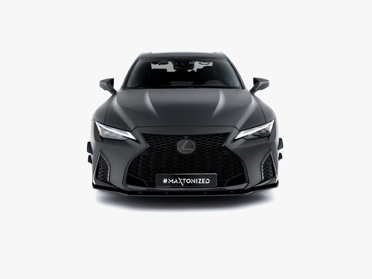 Maxton Design Street PRO Front Splitter Lexus IS 500 Mk3 Facelift 2 (XE30) - Wayside Performance 