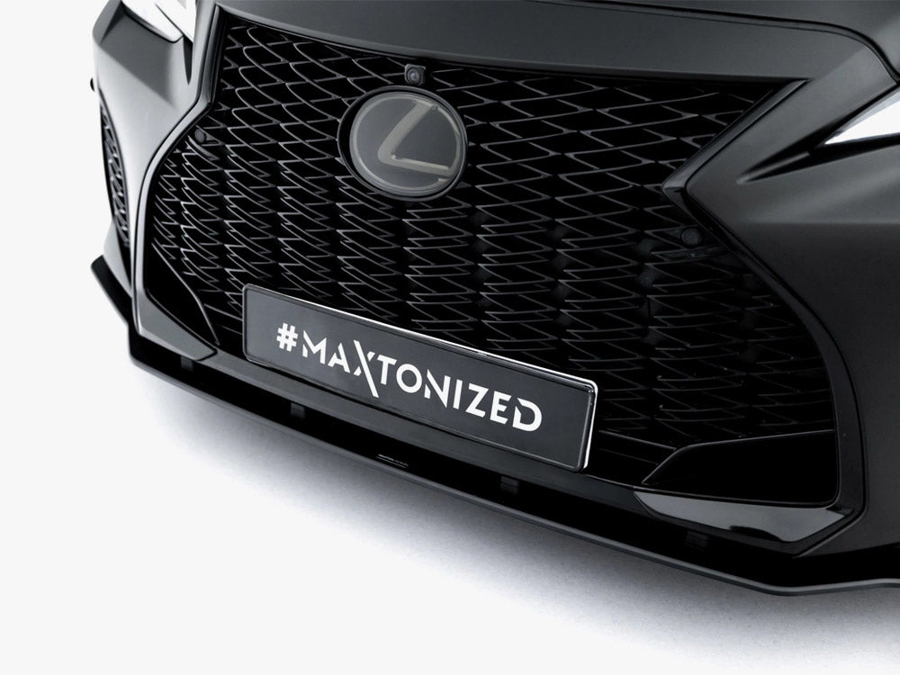 Maxton Design Street PRO Front Splitter Lexus IS 500 Mk3 Facelift 2 (XE30) - Wayside Performance 