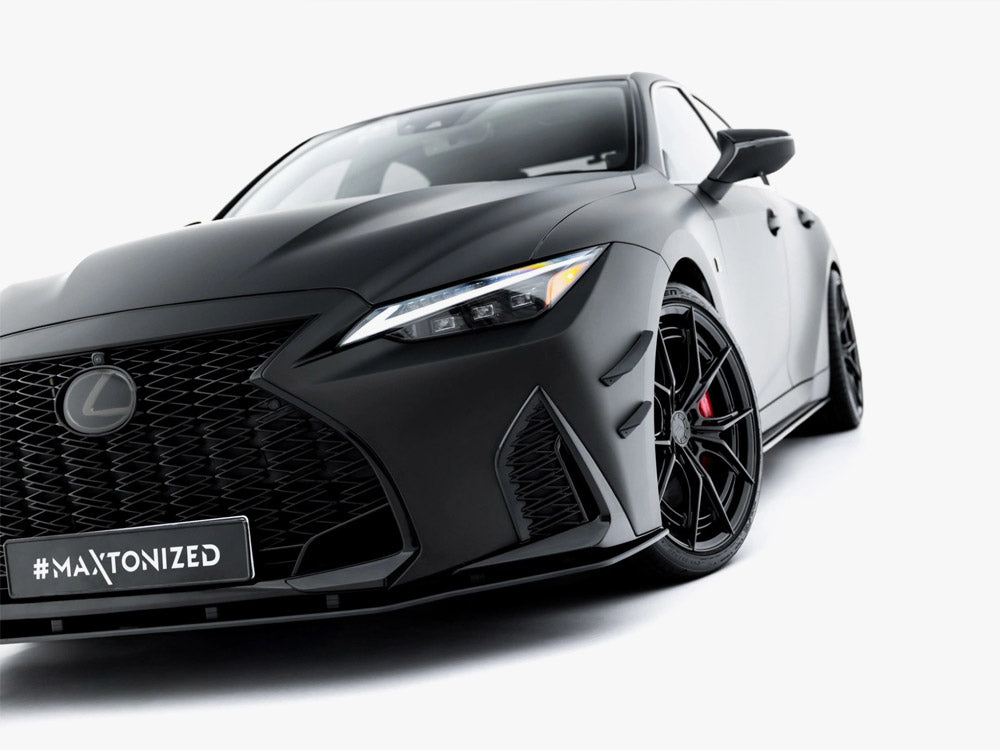 Maxton Design Street PRO Front Splitter Lexus IS 500 Mk3 Facelift 2 (XE30) - Wayside Performance 