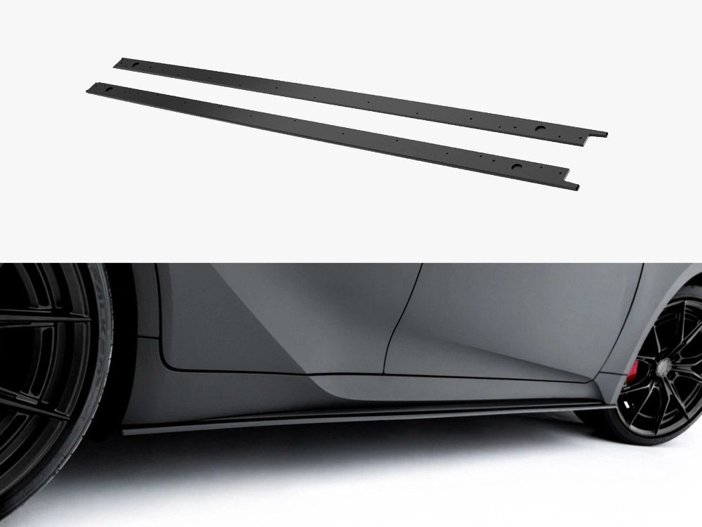 Maxton Design Street PRO Side Skirt Diffusers Lexus IS 500 Mk3 Facelift 2 (XE30) - Wayside Performance 