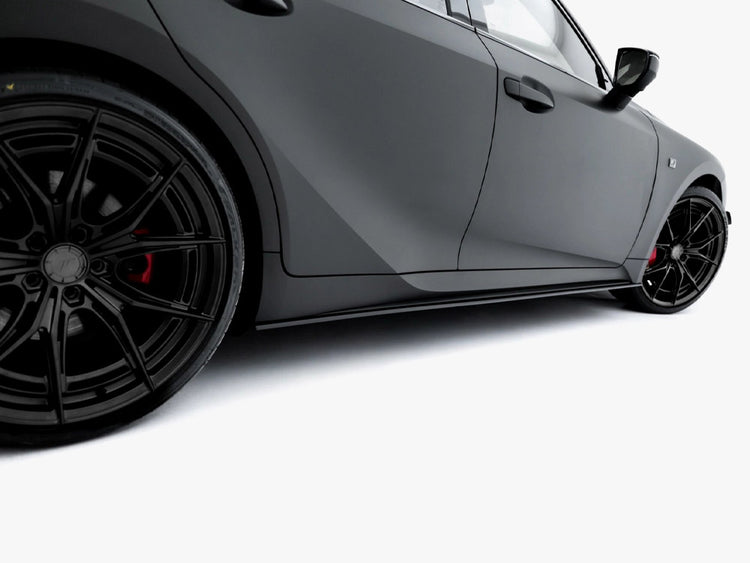 Maxton Design Street PRO Side Skirt Diffusers Lexus IS 500 Mk3 Facelift 2 (XE30) - Wayside Performance 