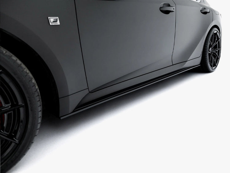 Maxton Design Street PRO Side Skirt Diffusers Lexus IS 500 Mk3 Facelift 2 (XE30) - Wayside Performance 