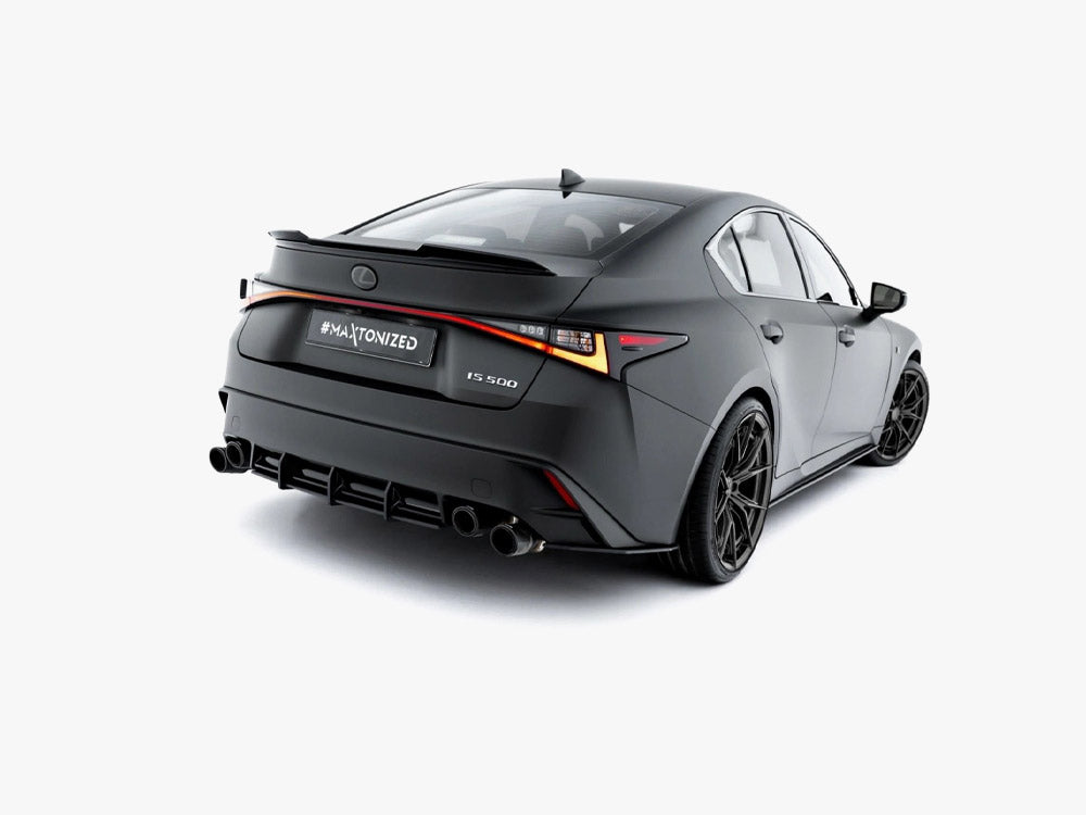 Maxton Design Street PRO Rear Side Splitters Lexus IS 500 Mk3 Facelift 2 (XE30) - Wayside Performance 