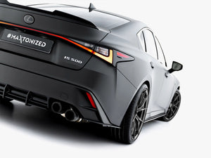 Maxton Design Street PRO Rear Side Splitters Lexus IS 500 Mk3 Facelift 2 (XE30) - Wayside Performance 