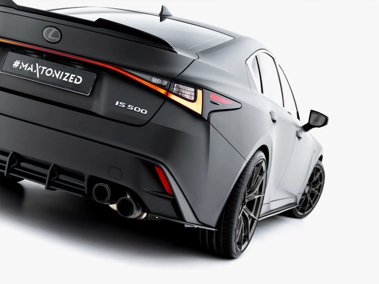 Maxton Design Street PRO Rear Side Splitters Lexus IS 500 Mk3 Facelift 2 (XE30) - Wayside Performance 