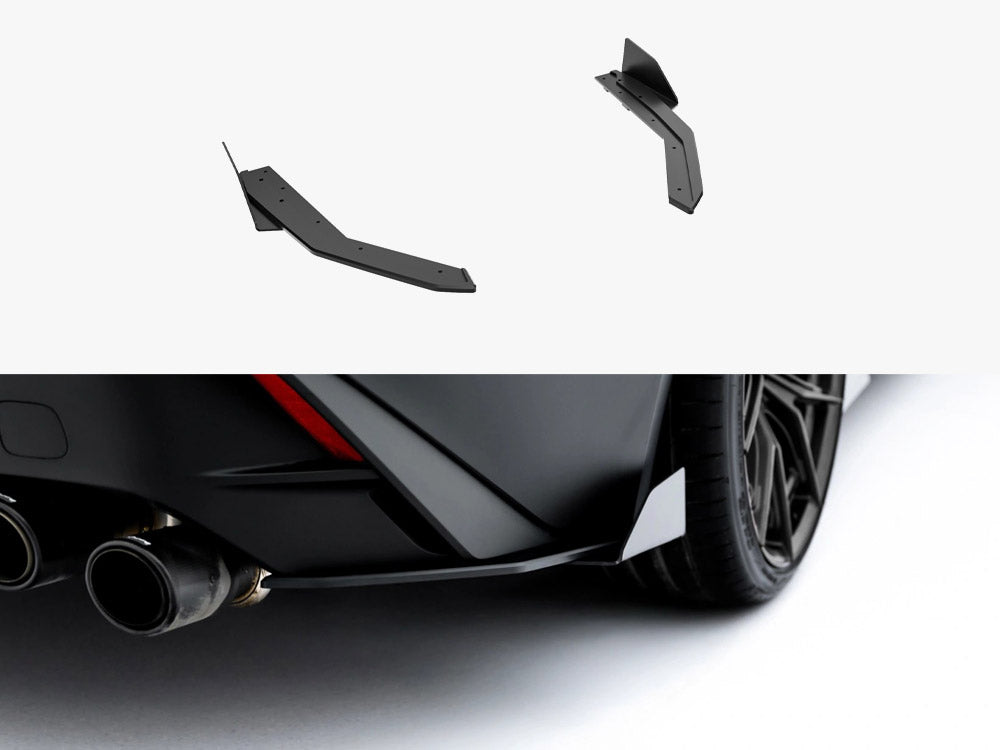 Maxton Design Street PRO Rear Side Splitters + Flaps Lexus IS 500 Mk3 Facelift 2 (XE30) - Wayside Performance 