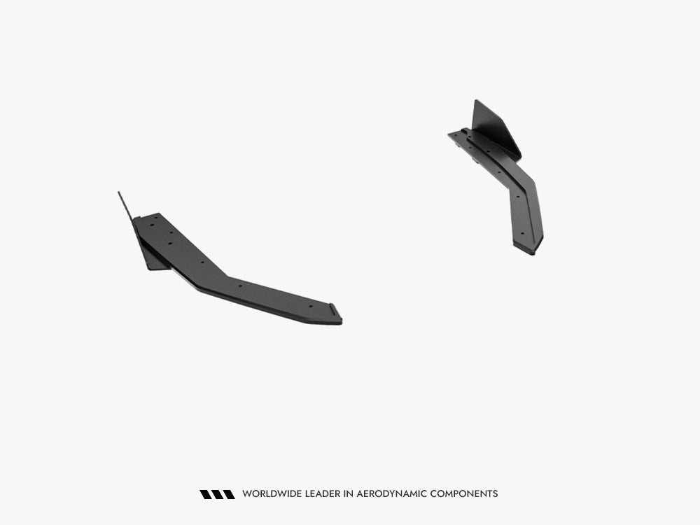 Maxton Design Street PRO Rear Side Splitters + Flaps Lexus IS 500 Mk3 Facelift 2 (XE30) - Wayside Performance 