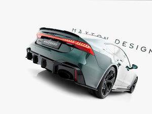 Maxton Design Prepreg Carbon Fiber Rear Diffuser Audi RS7 C8 (version without towbar) - Wayside Performance 