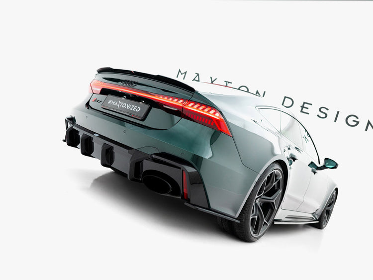 Maxton Design Prepreg Carbon Fiber Rear Diffuser Audi RS7 C8 (version without towbar) - Wayside Performance 