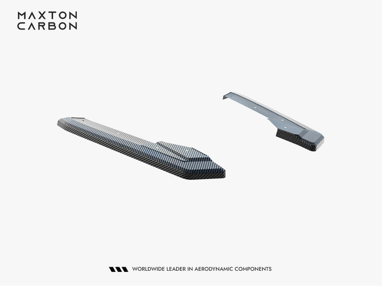 Maxton Design Prepreg Carbon Fiber Rear Side Splitters Audi RS7 C8 - Wayside Performance 