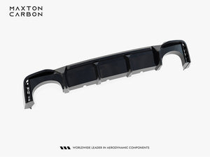 Maxton Design Prepreg Carbon Fiber Rear Diffuser Audi RS7 C8 (version without towbar) - Wayside Performance 