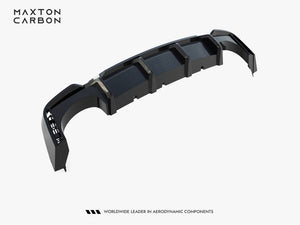 Maxton Design Prepreg Carbon Fiber Rear Diffuser Audi RS7 C8 (version without towbar) - Wayside Performance 