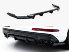 Maxton Design Rear Splitter (Vertical Bars) Audi SQ7 Mk2 Facelift 2 - Wayside Performance 