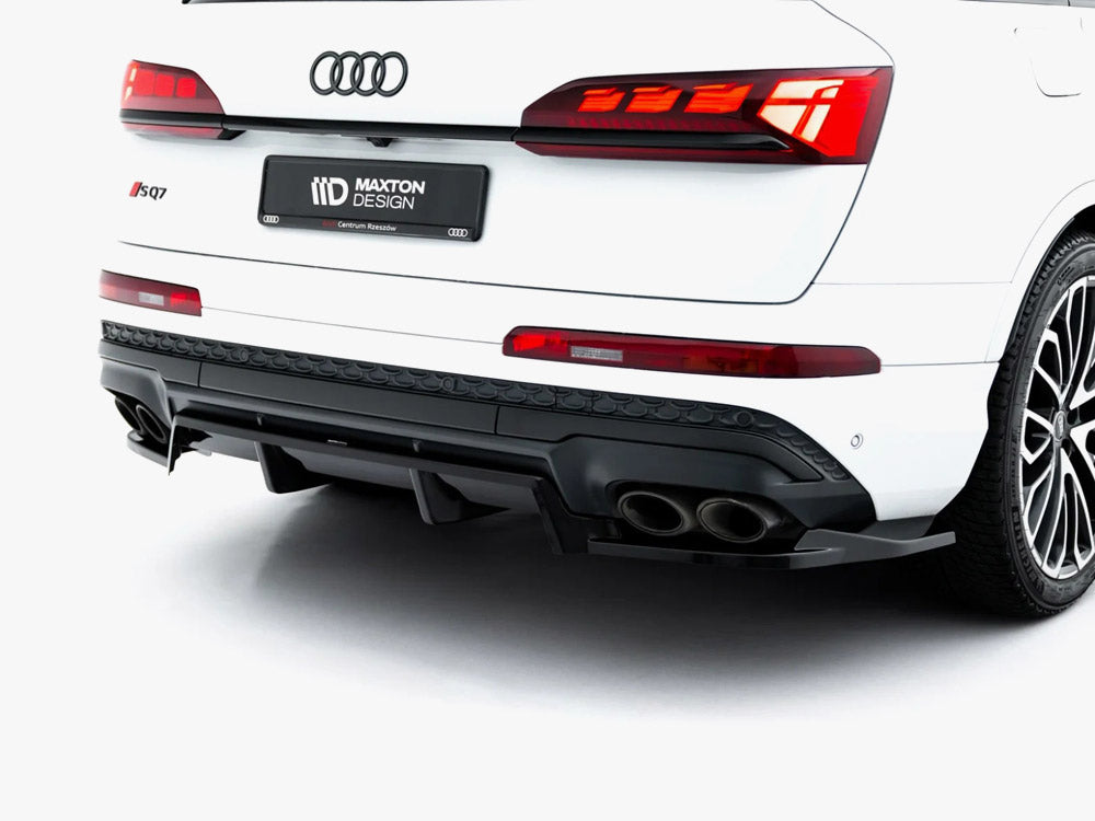 Maxton Design Rear Splitter (Vertical Bars) Audi SQ7 Mk2 Facelift 2 - Wayside Performance 