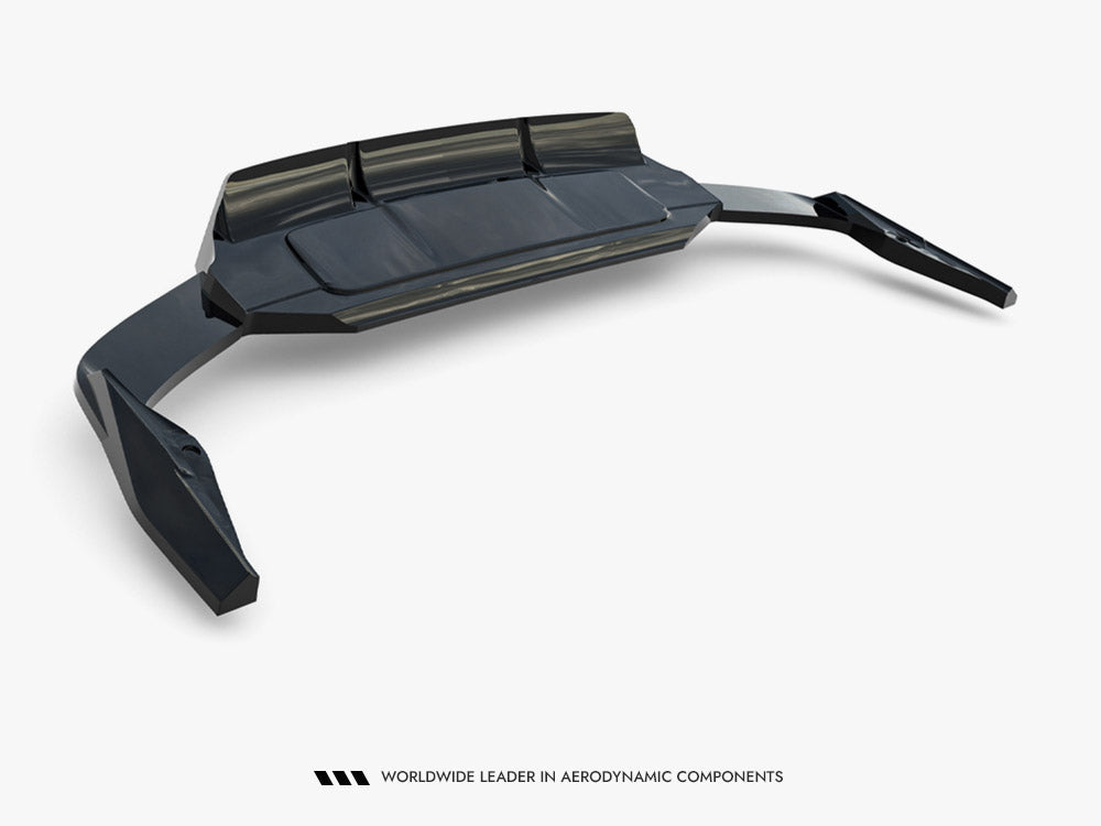 Maxton Design Rear Splitter (Vertical Bars) Audi SQ7 Mk2 Facelift 2 - Wayside Performance 