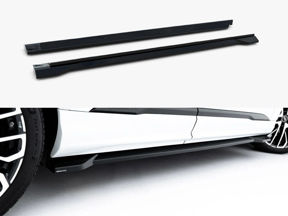 Maxton Design Side Skirt Diffusers Audi SQ7 Mk2 Facelift 2 - Wayside Performance 