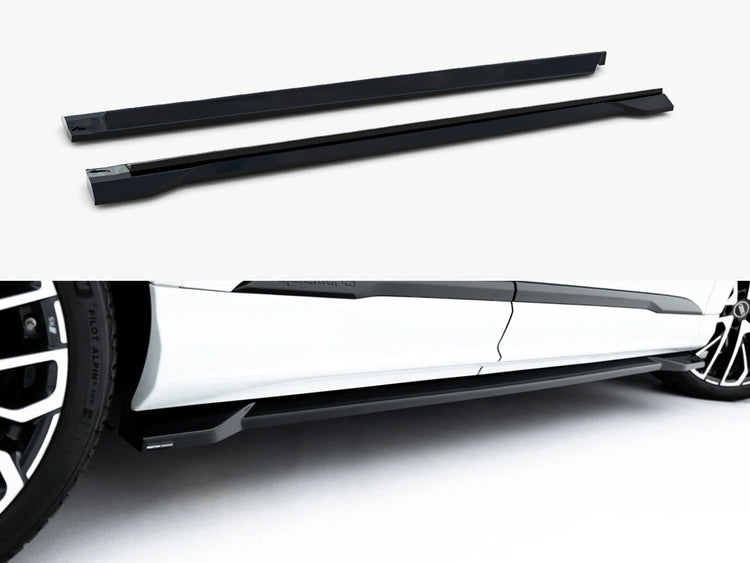 Maxton Design Side Skirt Diffusers Audi SQ7 Mk2 Facelift 2 - Wayside Performance 