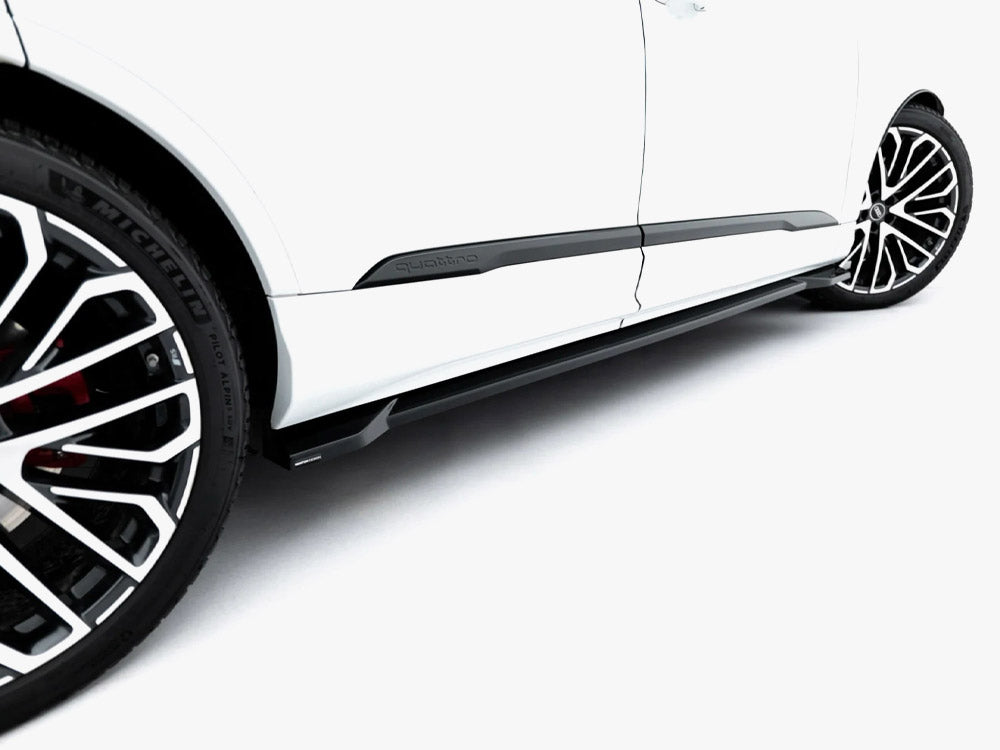 Maxton Design Side Skirt Diffusers Audi SQ7 Mk2 Facelift 2 - Wayside Performance 