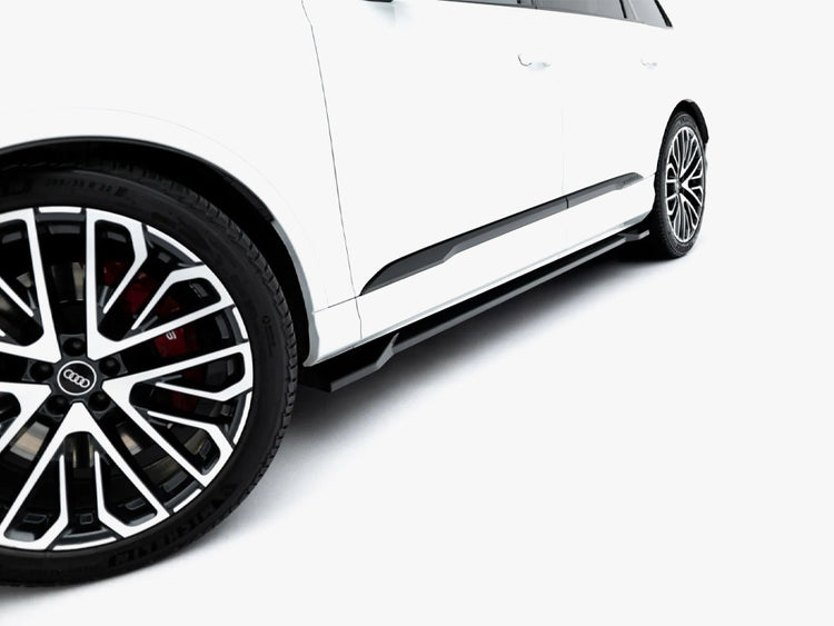 Maxton Design Side Skirt Diffusers Audi SQ7 Mk2 Facelift 2 - Wayside Performance 