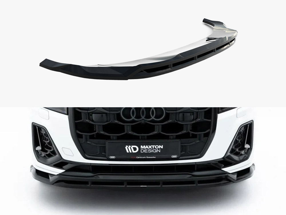 Maxton Design Front Splitter Audi SQ7 Mk2 Facelift 2 - Wayside Performance 