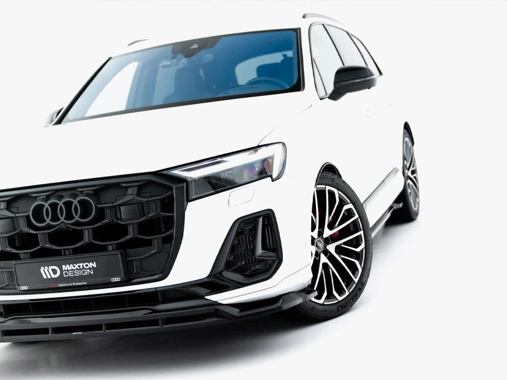 Maxton Design Front Splitter Audi SQ7 Mk2 Facelift 2 - Wayside Performance 