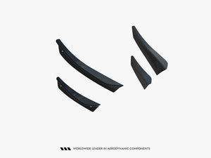 Maxton Design Front Bumper Wings (Canards) Volkswagen Golf R Hatchback / Variant Mk8 Facelift - Wayside Performance 