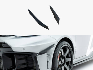 Maxton Design Front Bumper Wings (Canards) Toyota GR Yaris Mk4 Facelift - Wayside Performance 