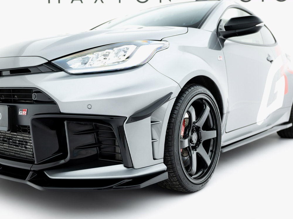 Maxton Design Front Bumper Wings (Canards) Toyota GR Yaris Mk4 Facelift - Wayside Performance 