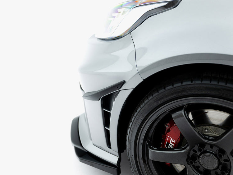 Maxton Design Front Bumper Wings (Canards) Toyota GR Yaris Mk4 Facelift - Wayside Performance 