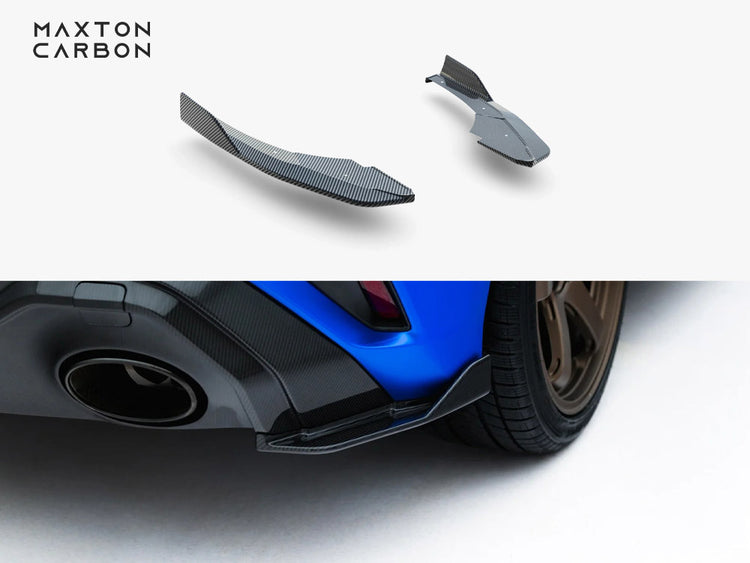 Maxton Design Carbon Fiber Rear Side Splitters Audi RS3 Sportback 8Y Facelift - Wayside Performance 