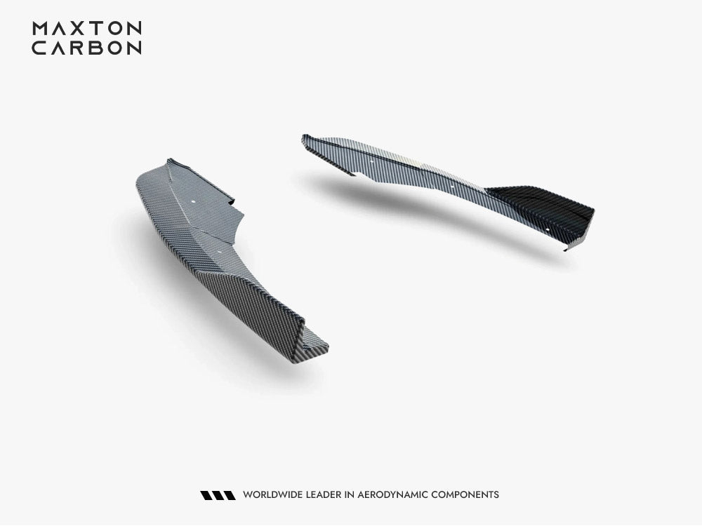 Maxton Design Carbon Fiber Rear Side Splitters Audi RS3 Sportback 8Y Facelift - Wayside Performance 