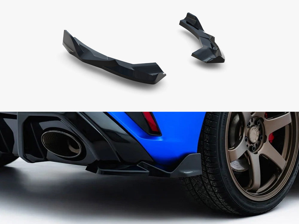 Maxton Design Rear Side Splitters V.2 Audi RS3 Sportback 8Y Facelift - Wayside Performance 