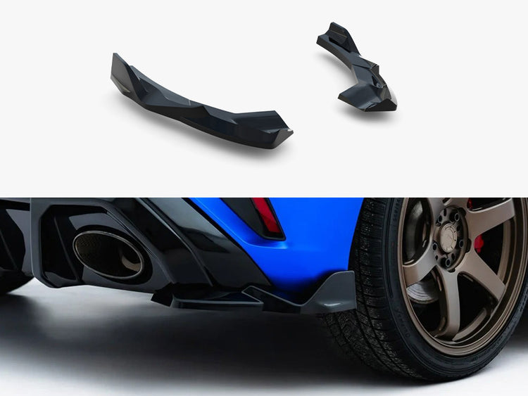 Maxton Design Rear Side Splitters V.2 Audi RS3 Sportback 8Y Facelift - Wayside Performance 