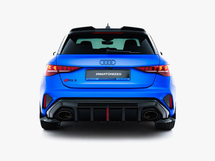 Maxton Design Rear Side Splitters V.2 Audi RS3 Sportback 8Y Facelift - Wayside Performance 