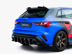 Maxton Design Rear Side Splitters V.1 Audi RS3 Sportback 8Y Facelift - Wayside Performance 