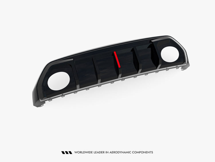 Maxton Design Rear Valance Audi RS3 8Y Sportback 8Y Facelift (Version with original reflector) - Wayside Performance 