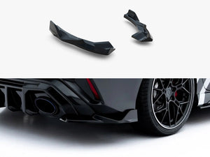 Maxton Design Rear Side Splitters V.2 Audi RS3 Sedan 8Y Facelift - Wayside Performance 