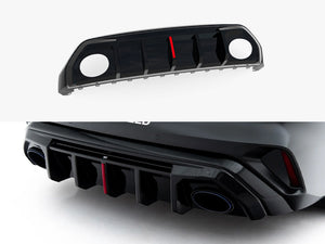 Maxton Design Rear Valance Audi RS3 Sedan 8Y Facelift (Version with original reflector) - Wayside Performance 
