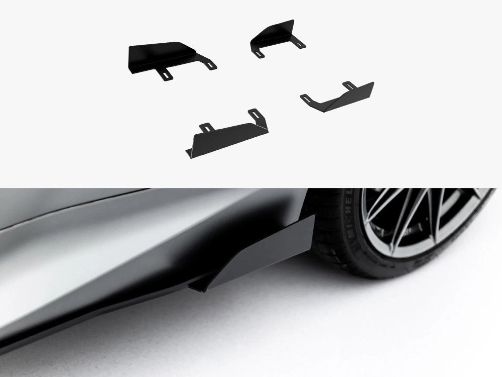 Maxton Design Side Flaps Toyota GR Yaris Mk4 Facelift - Wayside Performance 