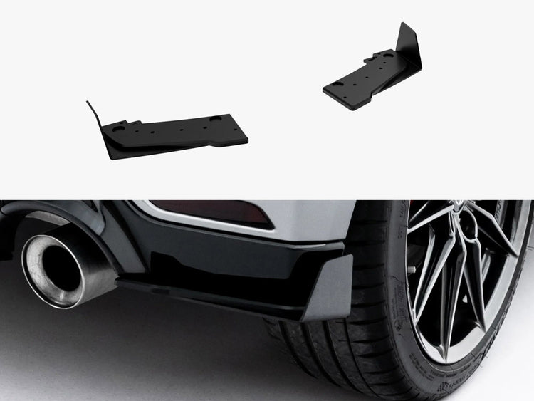 Maxton Design Street PRO Rear Side Splitters + Flaps Toyota GR Yaris Mk4 Facelift - Wayside Performance 