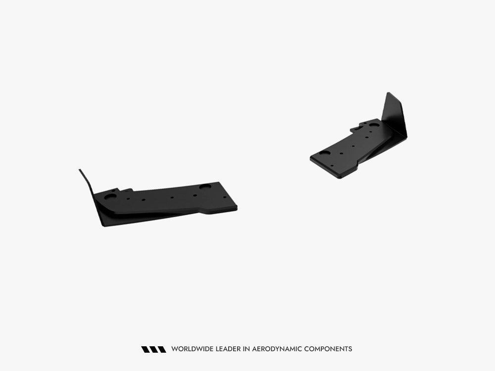 Maxton Design Street PRO Rear Side Splitters + Flaps Toyota GR Yaris Mk4 Facelift - Wayside Performance 