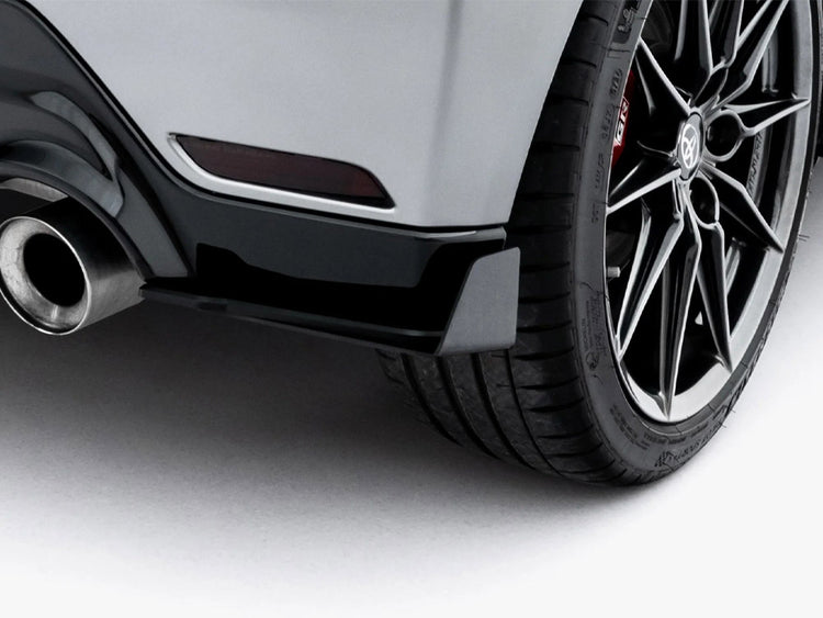 Maxton Design Street PRO Rear Side Splitters + Flaps Toyota GR Yaris Mk4 Facelift - Wayside Performance 