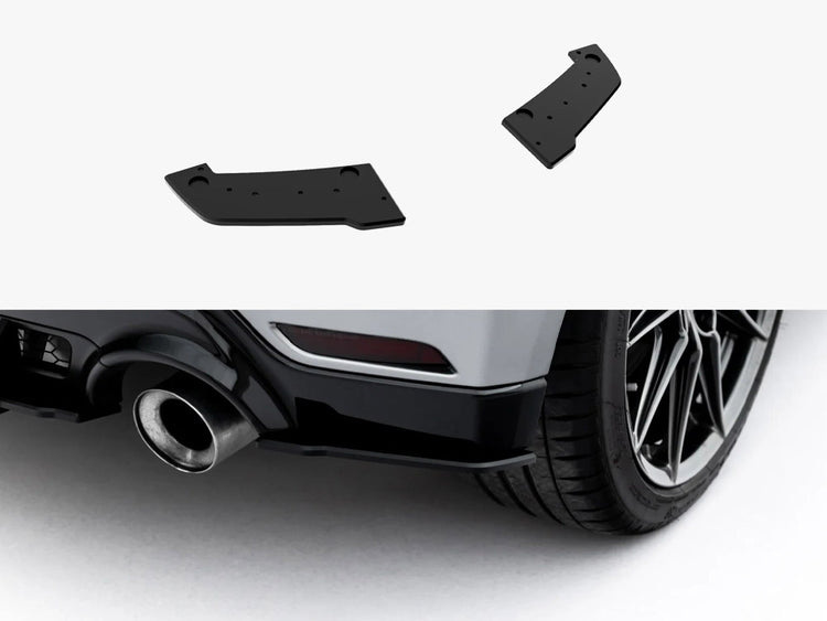 Maxton Design Street PRO Rear Side Splitters Toyota GR Yaris Mk4 Facelift - Wayside Performance 