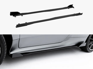 Maxton Design Street PRO Side Skirt Diffusers + Flaps Toyota GR Yaris Mk4 Facelift - Wayside Performance 