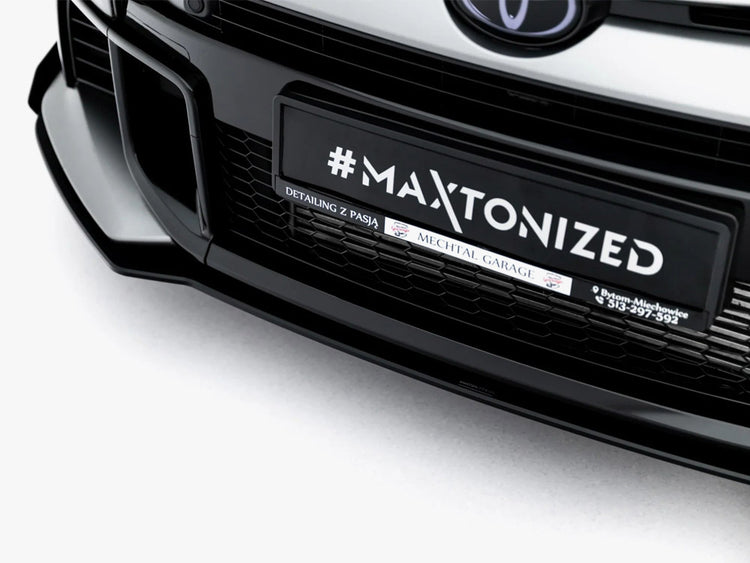 Maxton Design Street PRO Front Splitter + Flaps Toyota GR Yaris Mk4 Facelift - Wayside Performance 